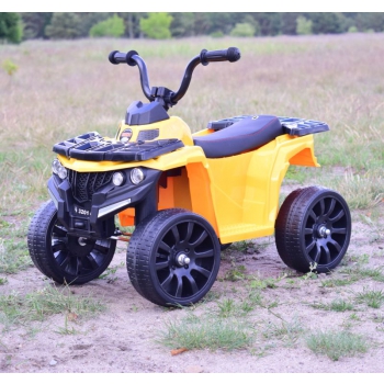QUAD SPORT NA AKUMULATOR  - MIĘKKIE SIEDZENIE, MIĘKKIE KOŁA/BRJ3201