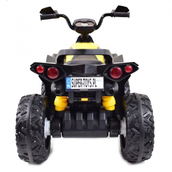 MEGA QUAD NA AKUMULATOR SPEED SP-1, MIĘKKIE KOŁA, MIĘKKIE SIEDZENIE /CH9962