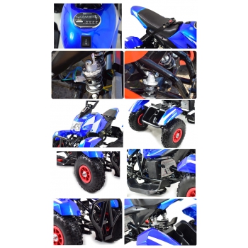 MEGA WIELKI QUAD, METALOWA KONSTRUKCJA, AMORTYZATORY, POMPOWANE KOŁA, LAKIER,GAZ W  MANETCE, MIĘKKIE SIEDZENIE/6688