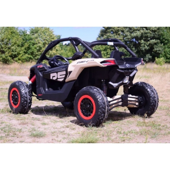 ORYGINALNY CAN-AM MAVERICK NA AKUMULATOR 480 W, PEŁNE WYPOSAŻENIE, SKALA 1:4 /DK-CA001