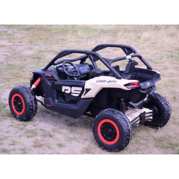 ORYGINALNY CAN-AM MAVERICK NA AKUMULATOR 480 W, PEŁNE WYPOSAŻENIE, SKALA 1:4 /DK-CA001