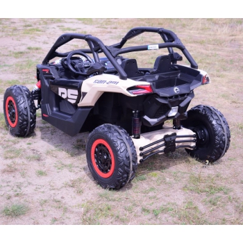 ORYGINALNY CAN-AM MAVERICK NA AKUMULATOR 480 W, PEŁNE WYPOSAŻENIE, SKALA 1:4 /DK-CA001