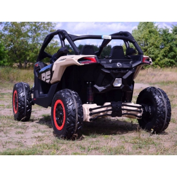 ORYGINALNY CAN-AM MAVERICK NA AKUMULATOR 480 W, PEŁNE WYPOSAŻENIE, SKALA 1:4 /DK-CA001
