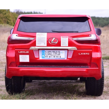LEXUS LX-570 LAKIER, MP4, MIĘKKIE KOŁA, MIĘKKIE SIEDZENIE, PEŁNA OPCJA 2X12V/LX570
