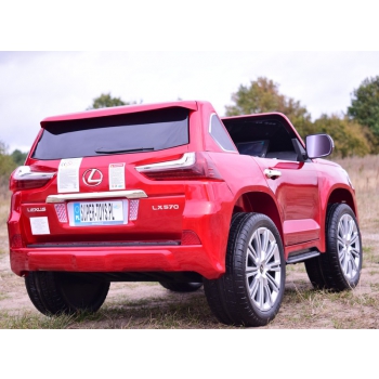 LEXUS LX-570 LAKIER, MP4, MIĘKKIE KOŁA, MIĘKKIE SIEDZENIE, PEŁNA OPCJA 2X12V/LX570