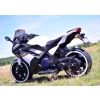 MEGA MOTOR ŚCIGACZ STRONG 2 EXCLUSIVE, ŚWIECĄCE KOŁA, GAZ W MANETCE, HAMULEC/DLS07