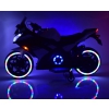 MEGA MOTOR ŚCIGACZ STRONG 2 EXCLUSIVE, ŚWIECĄCE KOŁA, GAZ W MANETCE, HAMULEC/DLS07