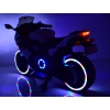 MEGA MOTOR ŚCIGACZ STRONG 2 EXCLUSIVE, ŚWIECĄCE KOŁA, GAZ W MANETCE, HAMULEC/DLS07