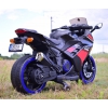 MEGA MOTOR ŚCIGACZ STRONG 2 EXCLUSIVE, ŚWIECĄCE KOŁA, GAZ W MANETCE, HAMULEC/DLS07