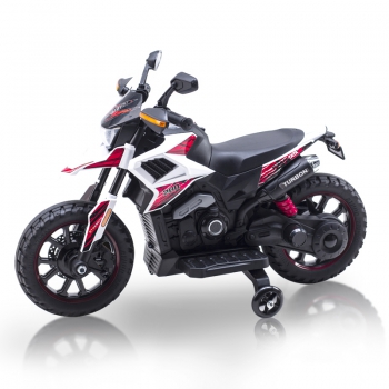 NAJNOWSZY  PIERWSZY  AKUMULATOROWY MOTOREK CROSSOWY TURBON, MIĘKKIE SIEDZENIE, GAZ W RĄCZCE, HAMULEC/DLS09-HAND