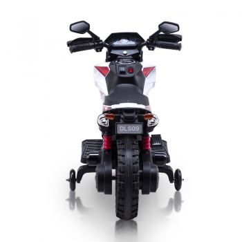 NAJNOWSZY  PIERWSZY  AKUMULATOROWY MOTOREK CROSSOWY TURBON, MIĘKKIE SIEDZENIE, GAZ W RĄCZCE, HAMULEC/DLS09-HAND