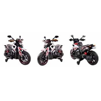 NAJNOWSZY  PIERWSZY  AKUMULATOROWY MOTOREK CROSSOWY TURBON, MIĘKKIE SIEDZENIE, GAZ W RĄCZCE, HAMULEC/DLS09-HAND
