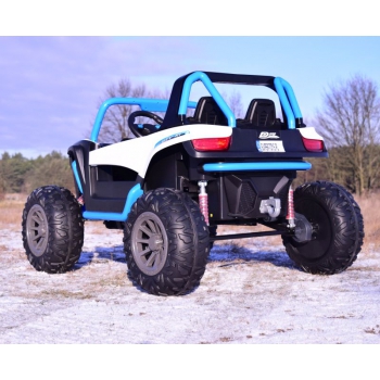 MEGA BUGGY VEOTOR 24 V, 400 W MEGA MOC, PILOT, MIĘKKIE SIEDZENIE, MIĘKKIE KOŁA /DLS-1