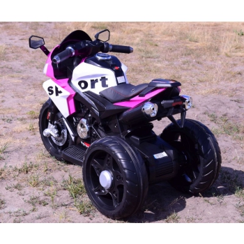 MEGA MOTOR 3 KOŁOWY SPORT, DWA SILNIKI , MIĘKKIE KOŁA, MIĘKKIE SIEDZENIE, GAZ W MANETCE/FB6886