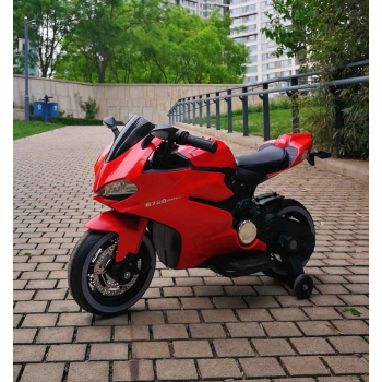 NAJNOWSZY WIELKI  MOTOR ŚCIGACZ , ŚWIECĄCE  KOŁA, PANEL, DŹWIĘKI, SKÓRA, GAZ W MANETCE/FT8728