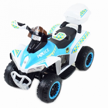 QUAD NA AKUMULATOR POLICJA  Z KUFERKIEM - SUPER JAKOŚĆ/GTS-1188A