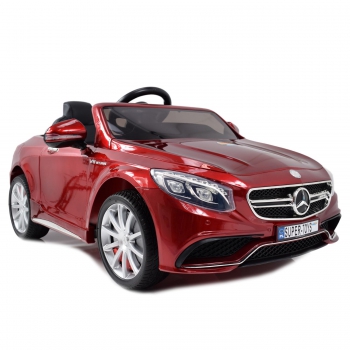 MERCEDES S63 AMG LICENCJA,LAKIER,  MIĘKKIE KOŁA EVA FULL OPCJA/HL169