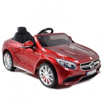 MERCEDES S63 AMG LICENCJA,LAKIER,  MIĘKKIE KOŁA EVA FULL OPCJA/HL169