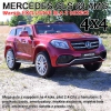 MERCEDES GLS 63,  4 SILNIKI, 2X12 V, MIĘKKIE KOŁA, MIĘKKIE SIEDZENIE DLA 2 DZIECI/HL228