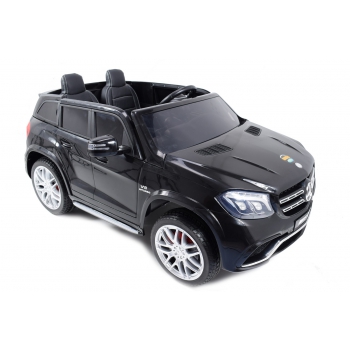 MERCEDES GLS 63,  4 SILNIKI, 2X12 V, MIĘKKIE KOŁA, MIĘKKIE SIEDZENIE DLA 2 DZIECI, LAKIER, KLIMATYZACJA/HL228