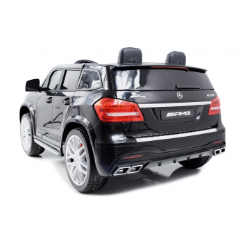 MERCEDES GLS 63,  4 SILNIKI, 2X12 V, MIĘKKIE KOŁA, MIĘKKIE SIEDZENIE DLA 2 DZIECI, LAKIER, KLIMATYZACJA/HL228