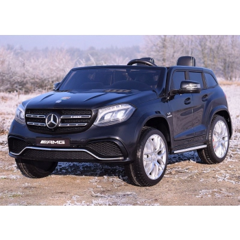 MERCEDES GLS 63,  4 SILNIKI, 2X12 V, MIĘKKIE KOŁA, MIĘKKIE SIEDZENIE DLA 2 DZIECI, LAKIER, KLIMATYZACJA/HL228