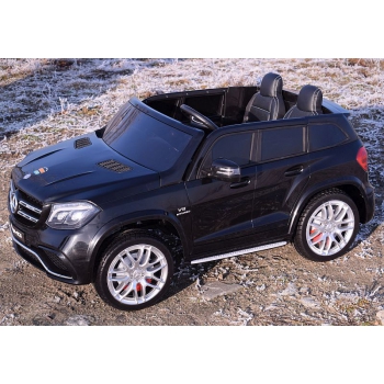 MERCEDES GLS 63,  4 SILNIKI, 2X12 V, MIĘKKIE KOŁA, MIĘKKIE SIEDZENIE DLA 2 DZIECI, LAKIER, KLIMATYZACJA/HL228
