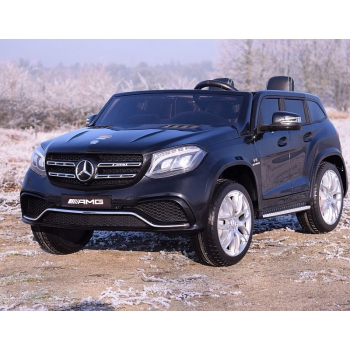 MERCEDES GLS 63,  4 SILNIKI, 2X12 V, MIĘKKIE KOŁA, MIĘKKIE SIEDZENIE DLA 2 DZIECI, LAKIER, KLIMATYZACJA/HL228