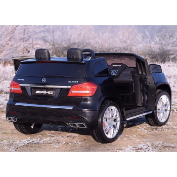 MERCEDES GLS 63,  4 SILNIKI, 2X12 V, MIĘKKIE KOŁA, MIĘKKIE SIEDZENIE DLA 2 DZIECI, LAKIER, KLIMATYZACJA/HL228