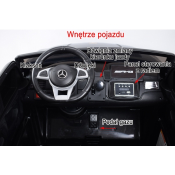 MERCEDES GLS 63,  4 SILNIKI, 2X12 V, MIĘKKIE KOŁA, MIĘKKIE SIEDZENIE DLA 2 DZIECI, LAKIER, KLIMATYZACJA/HL228