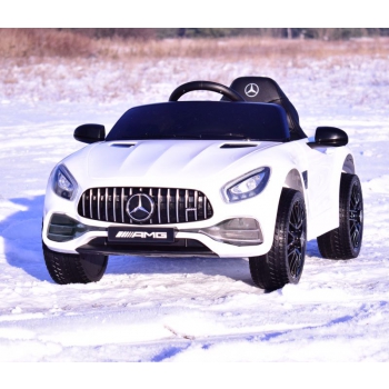 MERCEDES NA AKUMULATOR  AMG GT, MIĘKKIE KOŁA EVA, MIĘKKIE SIEDZENIE/HL2588