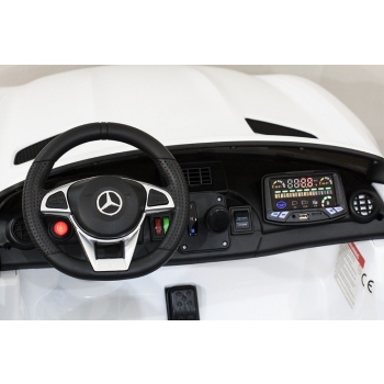 MERCEDES DWUOSOBOWY GT R 4x4,  MIĘKKIE KOŁA EVA, MIĘKKIE SIEDZENIE  FULL OPCJA, LAKIER/HL289