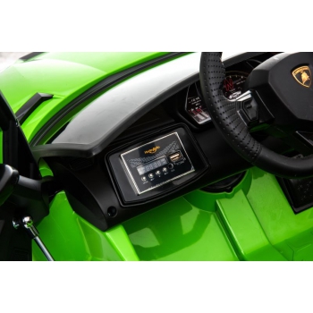 ORYGINALNE LAMBORGHINI SVJ PEŁNA OPCJA, MIĘKKIE KOŁA, MIĘKKIE SIEDZENIE/HL328