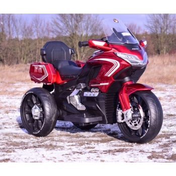 MEGA MOTOR  TURYSTYCZNY  NA AKUMULATOR  LAKIER, ŚWIATŁA/ HLW1688