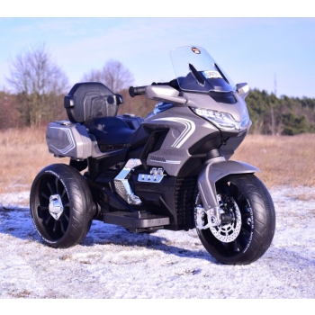 MEGA MOTOR  TURYSTYCZNY  NA AKUMULATOR , LAKIER, ŚWIATŁA/ HLW1688