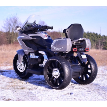MEGA MOTOR  TURYSTYCZNY  NA AKUMULATOR , LAKIER, ŚWIATŁA/ HLW1688