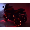DUŻY MOTOR ŚCIGACZ  STRONG 2 EXCLUSIVE, ŚWIECĄCE KOŁA/HLX2018