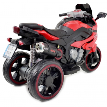 DUŻY MOTOR ŚCIGACZ  STRONG 2 EXCLUSIVE, ŚWIECĄCE KOŁA/HLX2018
