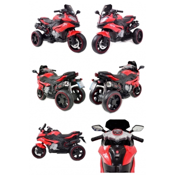 DUŻY MOTOR ŚCIGACZ  STRONG 2 EXCLUSIVE, ŚWIECĄCE KOŁA/HLX2018