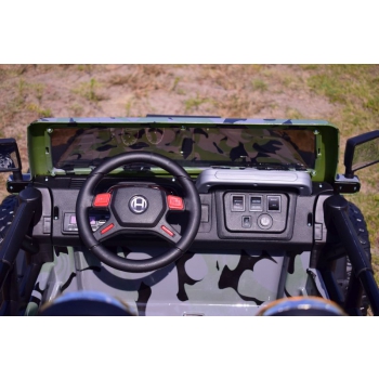 MEGA JEEP PERFECT 002B EXCLUSIVE 4x4, WOLNY START/ MIĘKKIE KOŁA,/HP-002B