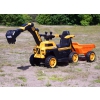 TRAKTOR, KOPARKA NA AKUMULATOR+PRZYCZEPA+PILOT /HRB106