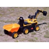 TRAKTOR, KOPARKA NA AKUMULATOR+PRZYCZEPA+PILOT /HRB106
