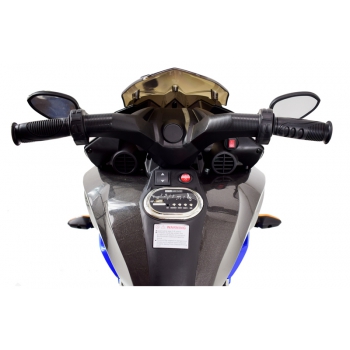 MEGA MOTOR 3 KOŁOWY - MIĘKKIE KOŁA EVA, MIĘKKIE PIKOWANE SIEDZENIE/HS-5188