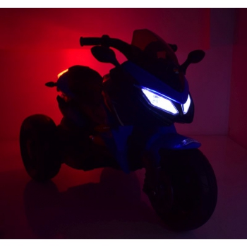 MEGA MOTOR 3 KOŁOWY - MIĘKKIE KOŁA EVA, MIĘKKIE PIKOWANE SIEDZENIE/HS-5188