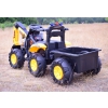 TRAKTOR, KOPARKA NA AKUMULATOR+PRZYCZEPA,PILOT /HT9158