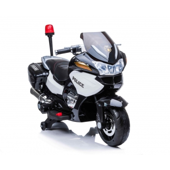 NAJWIĘKSZY SUPER SZYBKI MOTOR  ŚCIGACZ POLICYJNY 118, MIĘKKIE KOŁA, MIĘKKIE SIEDZENIE, GAZ W RĄCZCE, HAMULEC /HZB118