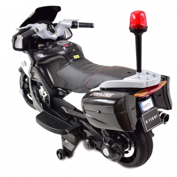 NAJWIĘKSZY SUPER SZYBKI MOTOR  ŚCIGACZ POLICYJNY 118, MIĘKKIE KOŁA, MIĘKKIE SIEDZENIE, GAZ W RĄCZCE, HAMULEC /HZB118