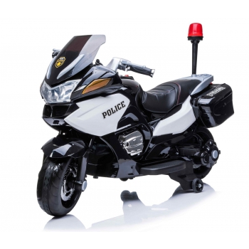 NAJWIĘKSZY SUPER SZYBKI MOTOR  ŚCIGACZ POLICYJNY 118, MIĘKKIE KOŁA, MIĘKKIE SIEDZENIE, GAZ W RĄCZCE, HAMULEC /HZB118