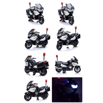 NAJWIĘKSZY SUPER SZYBKI MOTOR  ŚCIGACZ POLICYJNY 118, MIĘKKIE KOŁA, MIĘKKIE SIEDZENIE, GAZ W RĄCZCE, HAMULEC /HZB118