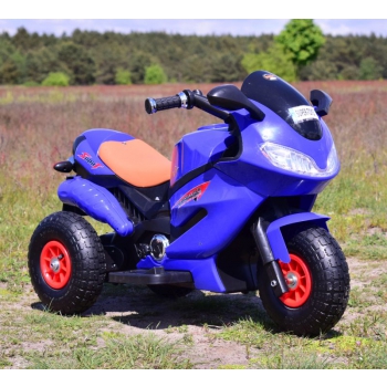 SUPER ŚCIGACZ MOTOR SPORT - POMPOWANE KOŁA, PILOT, IMITACJA WYDECHU,/HZBB1188